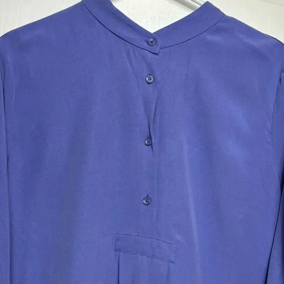 Soft Surroundings Purple Symphony Nights Long Sleeve Tunic Top Women’s Sz L - Picture 4 of 11